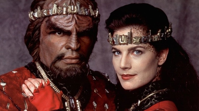 Worf and Dax getting married