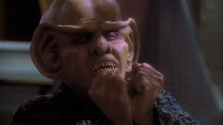 Quark anguished in Deep Space Nine