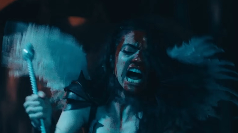 Lauren LaVera as Sienna in Terrifier 2