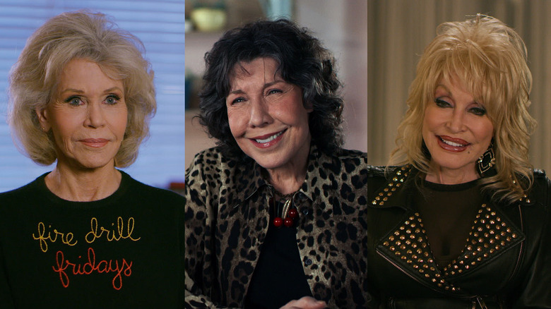 Jane Fonda, Lily Tomlin, Dolly Parton, in Still Working 9 to 5