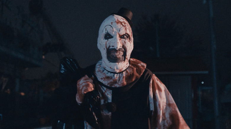 David Howard Thronton as Art the Clown in Terrifier 2