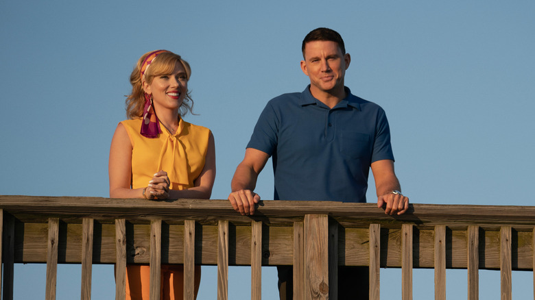 Scarlett Johansson and Channing Tatum in Fly Me to the Moon