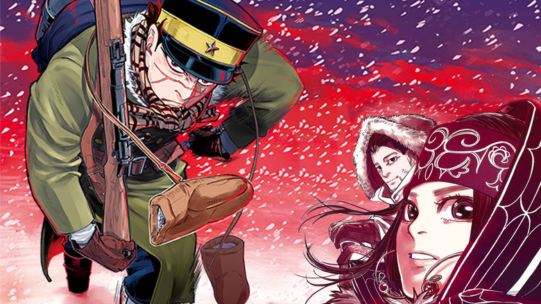 Golden Kamuy manga cover Sugimoto Ogata Asirpa