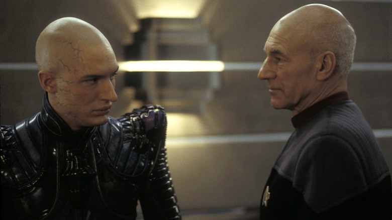 Star Trek: Nemesis Tom Hardy Patrick Stewart