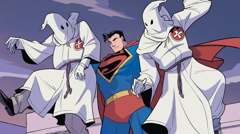 Superman Smashes the Klan