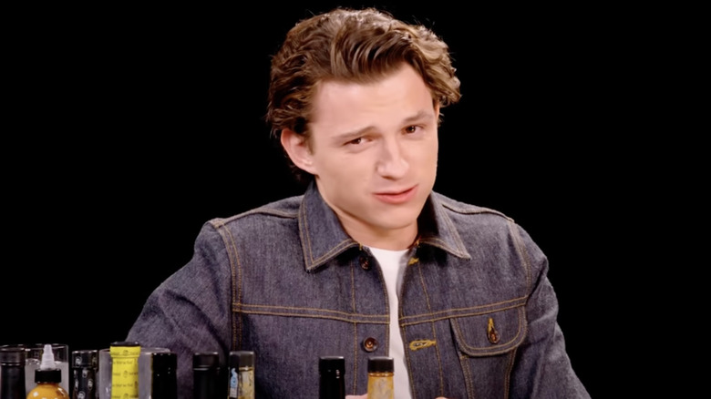 Tom Holland on Hot Ones