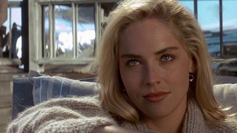 Sharon Stone as Catherine Tramell in Basic Instinct