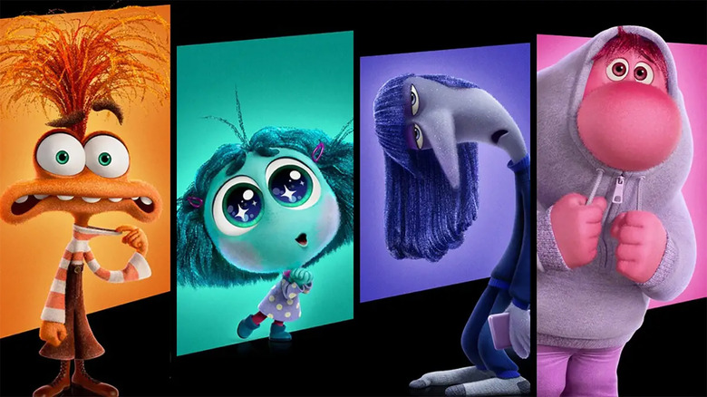 The new emotions in Inside Out 2