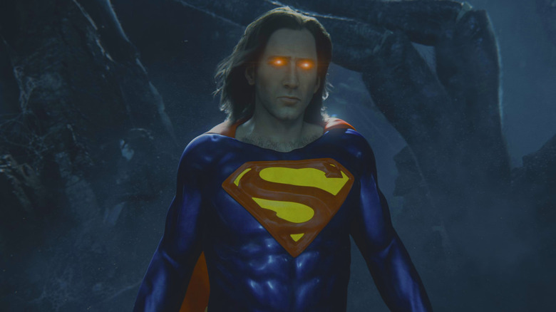 Nicolas Cage as Superman in The Flash