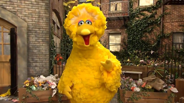 Big Bird on Sesame Street