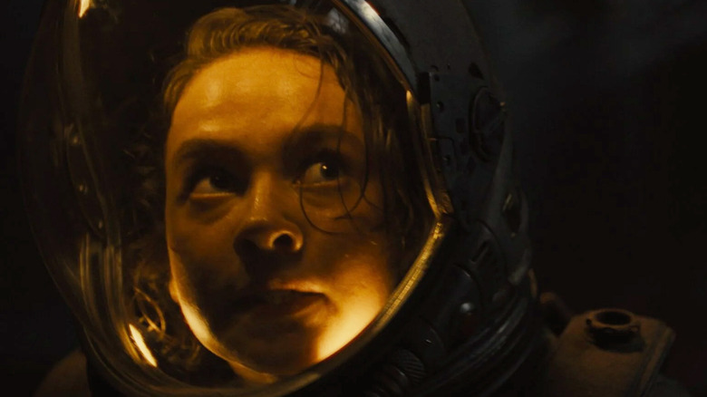 Cailee Spaeny in a spacesuit in Alien: Romulus