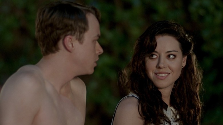 Dane DeHaan and Aubrey Plaza in Life After Beth