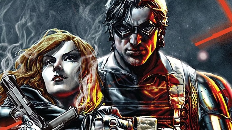 Winter Soldier and Black Widow Marvel Comics Lee Bermejo art