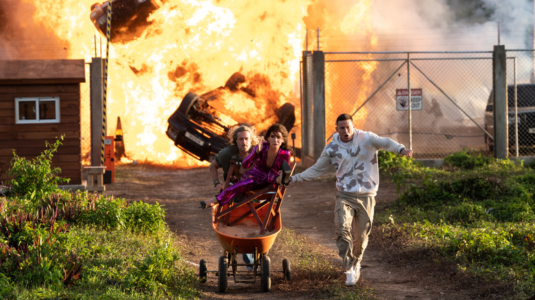 The Lost City Sandra Bullock and Channing Tatum