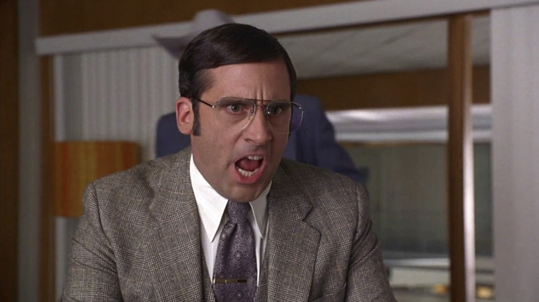 Brick yelling "loud noises" in Anchorman