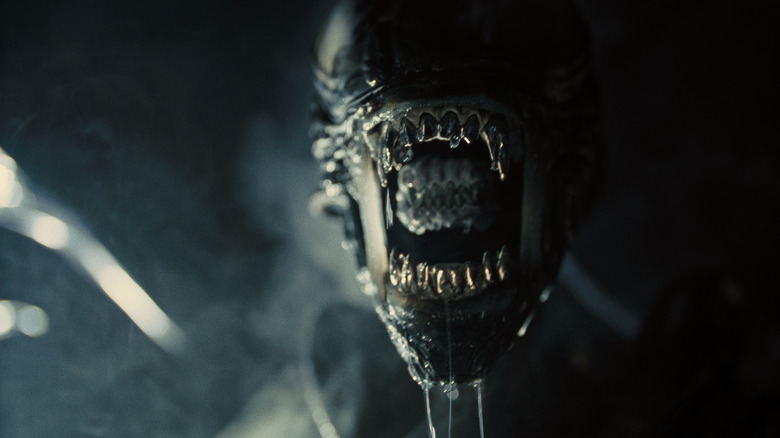 Alien: Romulus xeno open mouth