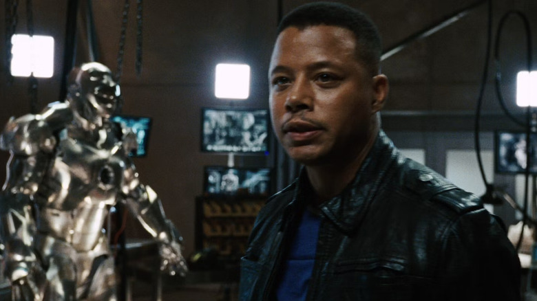 Terrence Howard as James Rhodes in Iron Man